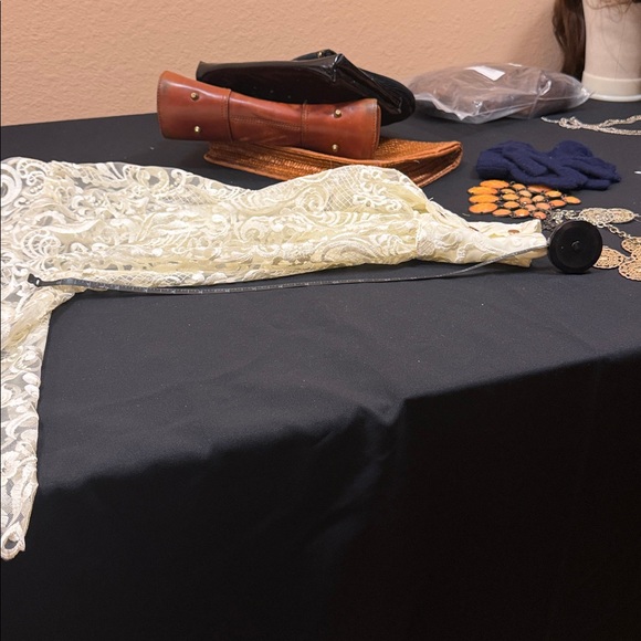 Eloquii Ivory Lace Blouse - Picture 7 of 12